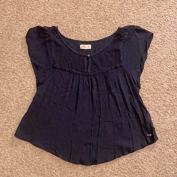 Hollister Tops - Navy Hollister Blouse - Small